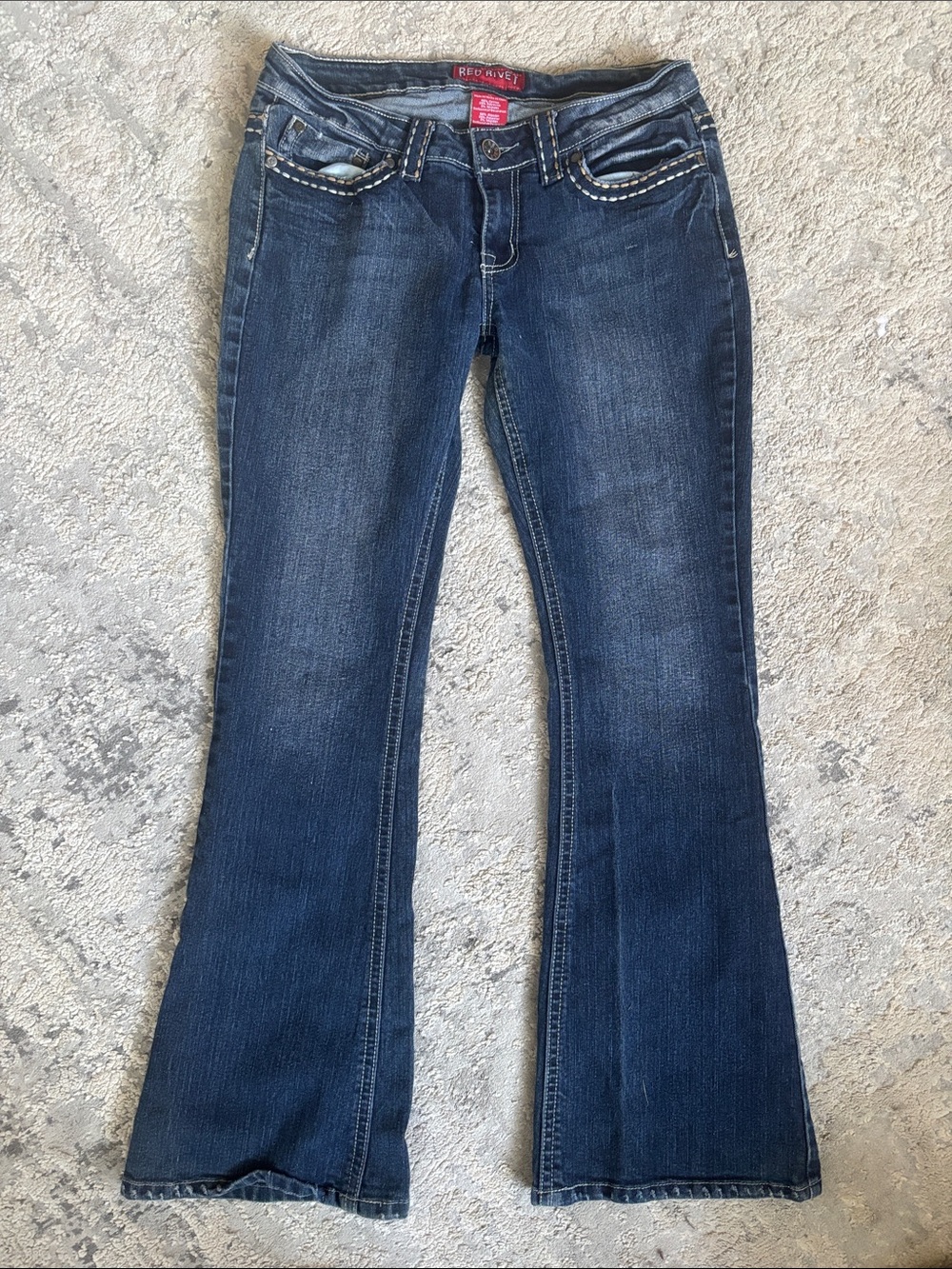 Velvet Women's Dark Indigo Flare Jeans